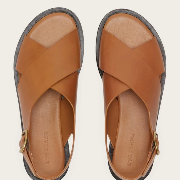 Everlane Shoes - Everlane The City Crossover Sandal in Desert Tan, 10.5, NWOT Sold Out
